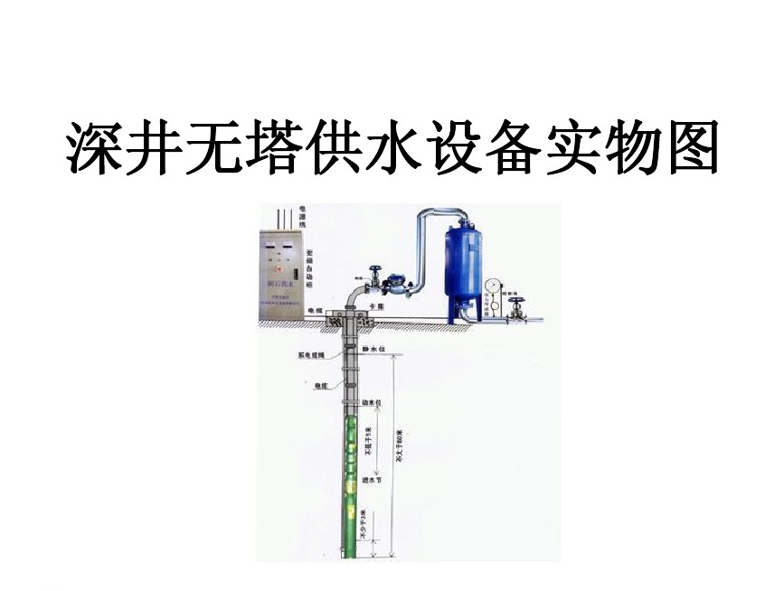 涟水县井泵无塔式供水设备